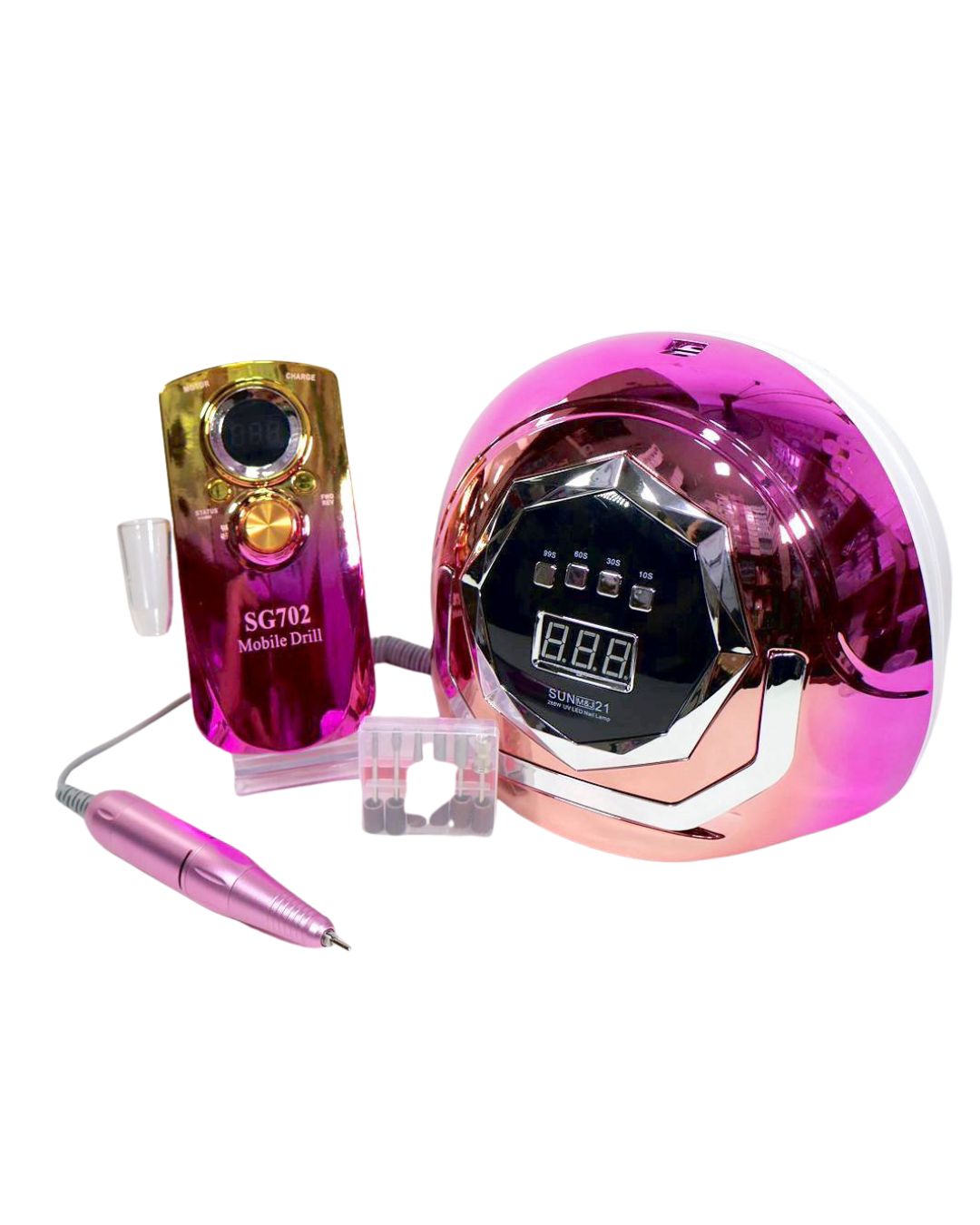 COMBO LÁMPARA 288w + DRILL INÁLAMBRICO 35RPM