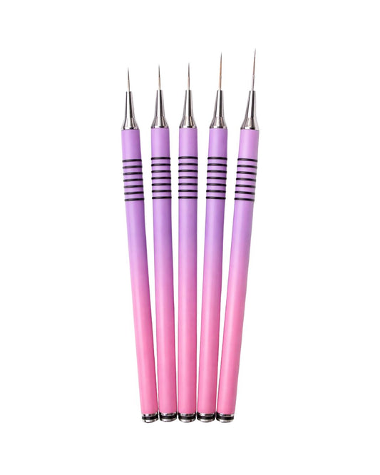 KIT PINCELES LINNER X5 CON TAPA