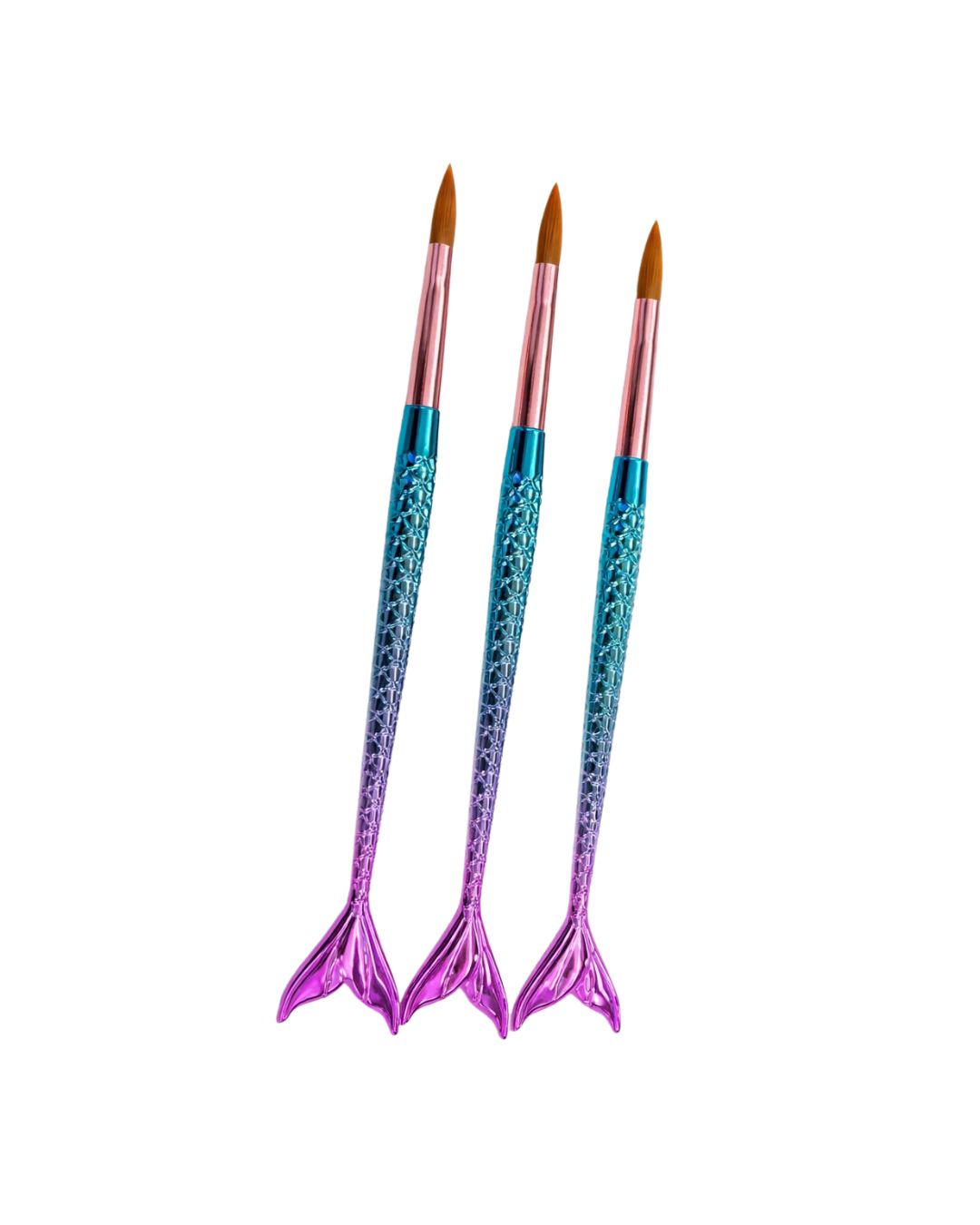 KIT DE PINCELES LINNER X3 COLITA DE SIRENA