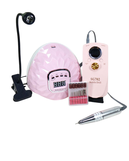 COMBO DE LAMPARA DE 200W DRILL SG 702 Y LAPARA PRES ONN