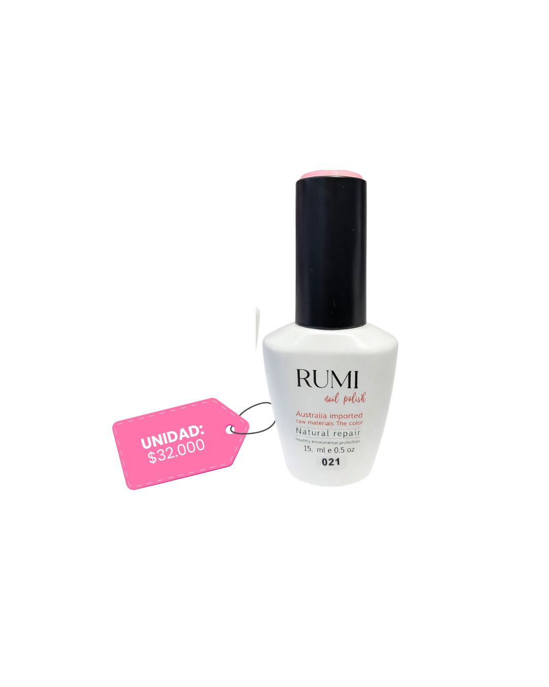 ESMALTES RUMI BASE TRASLUCIDA 15ML