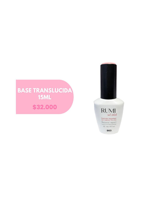 BASE TRASLUCINA 03 DE 15 ML RUMI
