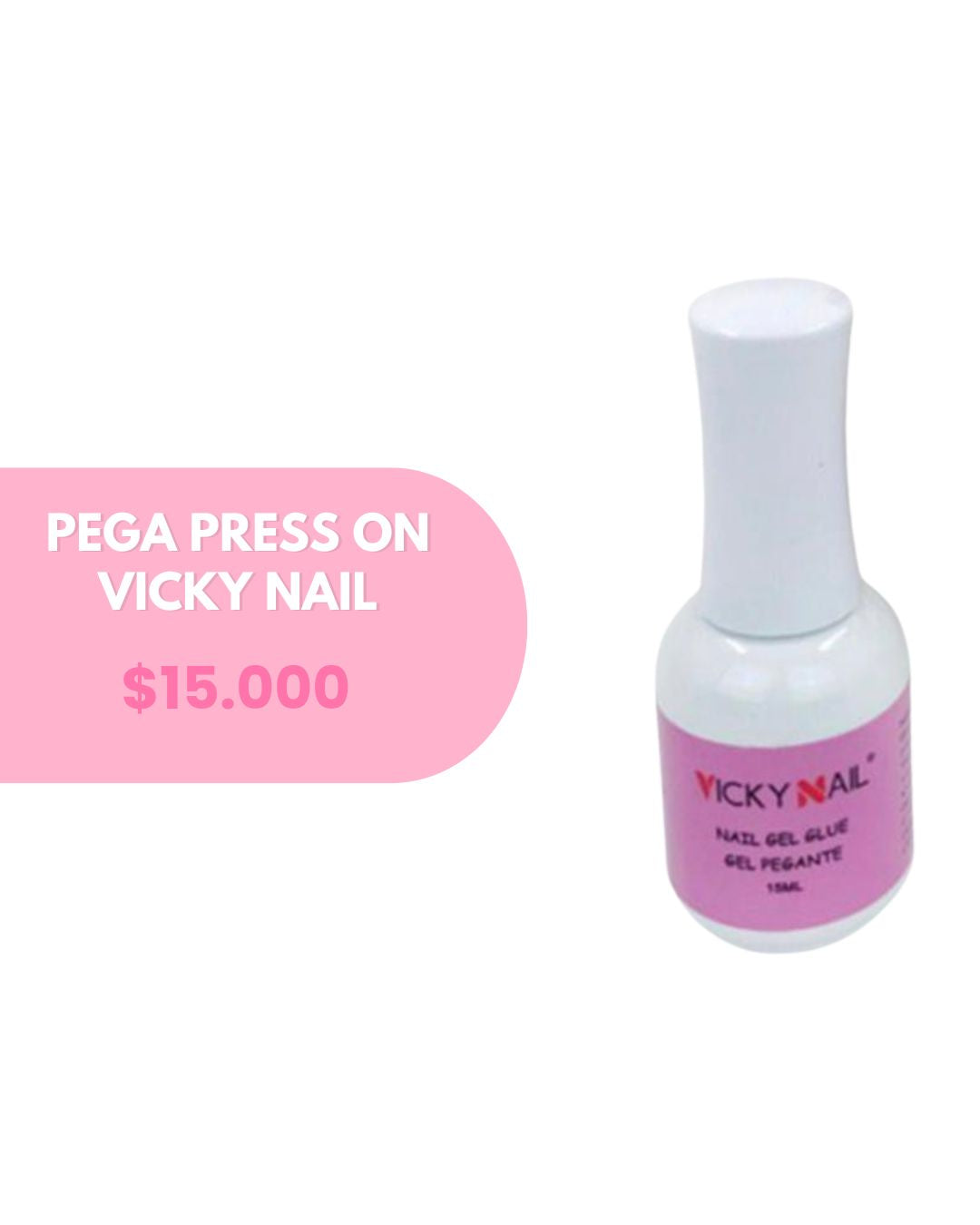 PEGA PRESS ON VICKY NAIL 15ML