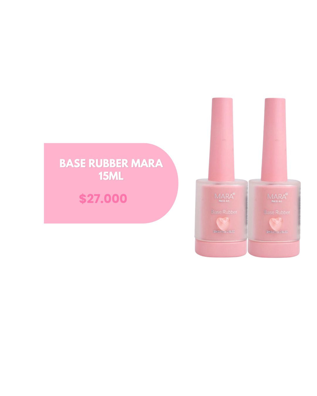 BASE RUBBER MARA 15ML