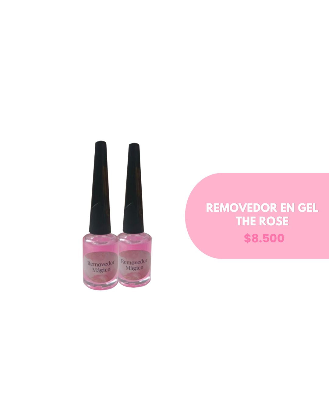 REMOVEDOR EN GEL THE ROSE