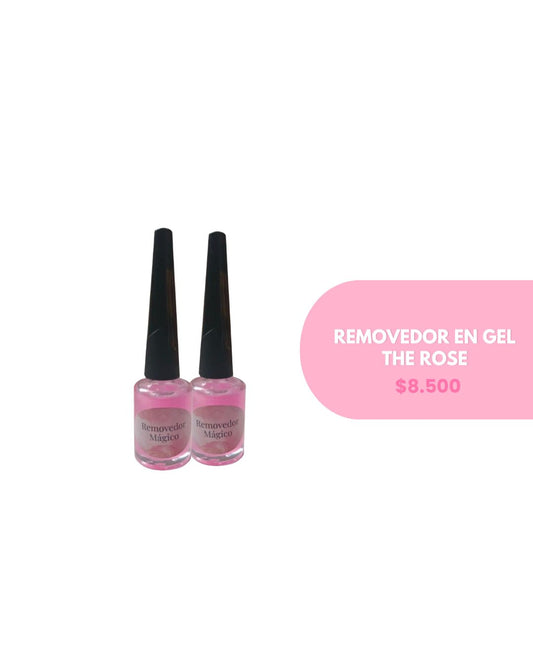 REMOVEDOR EN GEL THE ROSE