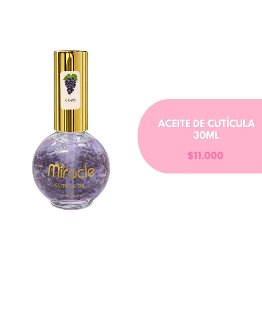 ACEITE DE CURTICULA 30ML MIRACLE