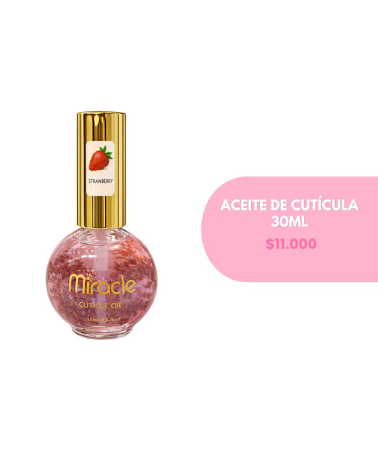 ACEITE CURTICULA MIRACLE DE 30ML
