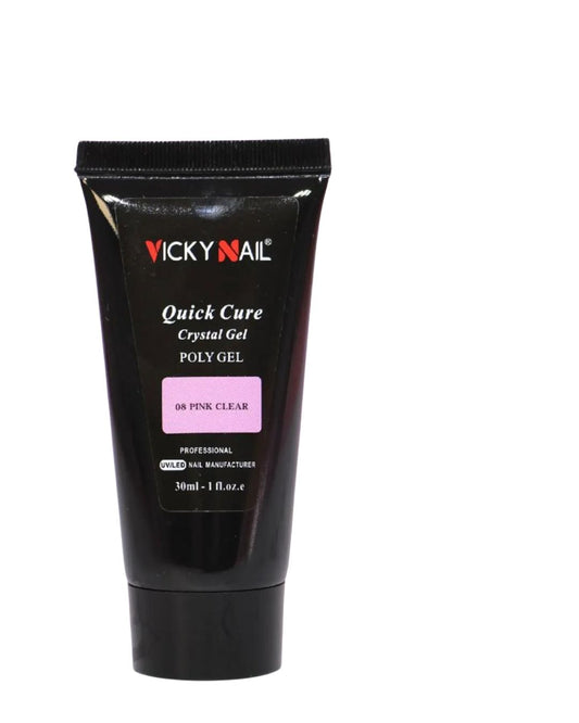 POLYGEL VICKY NAIL 08 PINK CLEAR