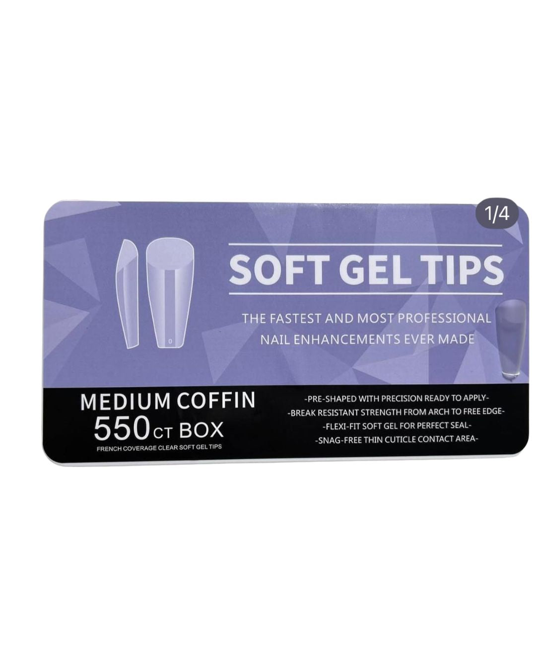 UÑAS PRESS ON COFFIN