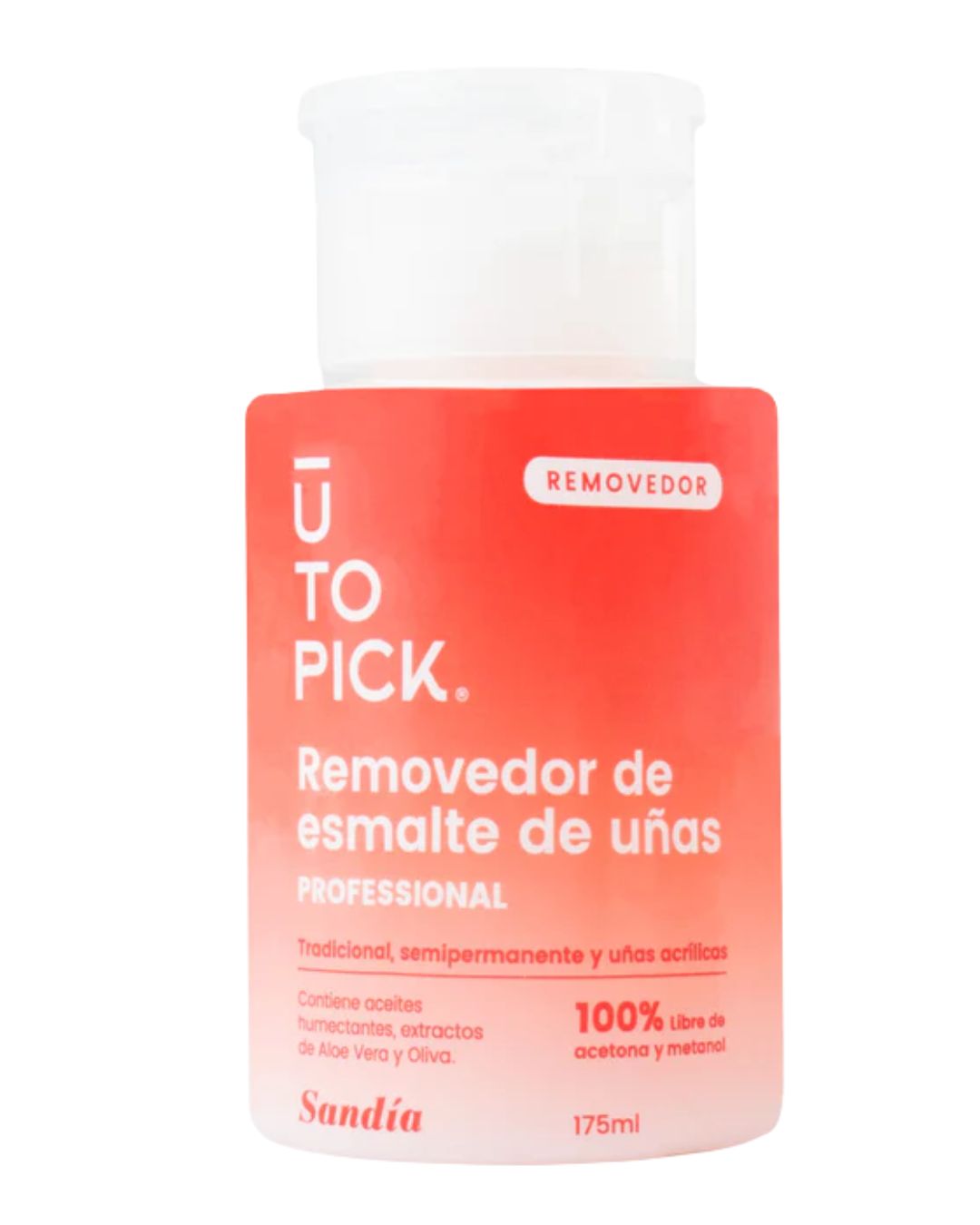 REMOVEDOR DE ESMALTE 175ML SANDÍA