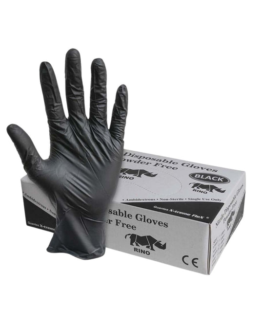 GUANTES DE NITRILO DESECHABLES X100 TALLA S-M